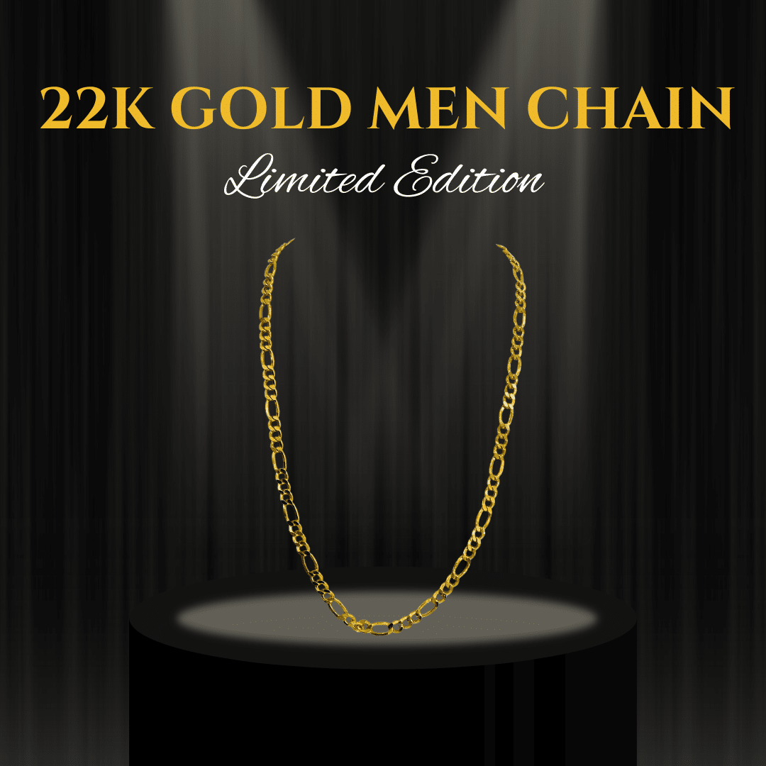 1 Classic 22K Gold Men Chain - 18.22g